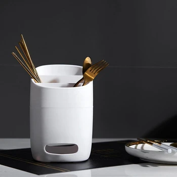 

Kitchen Cutlery Sponge Holder Shelving Dish Rack Drain Chopsticks Spoon Storage Box Rack Kitchen Accessories