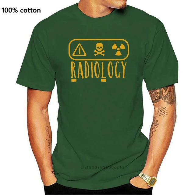 Men Tshirt Short Sleeve Cool Radiology 