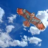 1.1m Flat Eagle Kite With 30 Meter Kite Line Children Kites Outdoor Toys Garden Toys Cloth Windsock Bird Gift Flying For Ki A3Q0 6