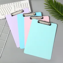 

A4 File Folder Document Clip Writing Board Metal Report Cover Spine Bar School Office Stationery School Supplies