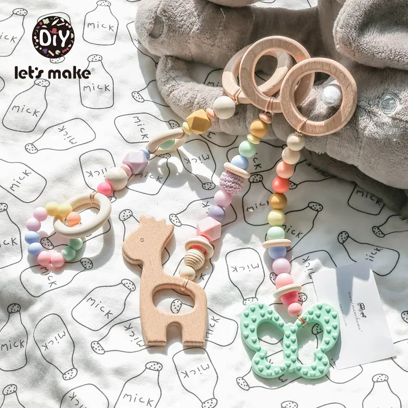 Let s Make Baby Toys 0 12 Months Mobile On The Bed Children s Toys Set 3