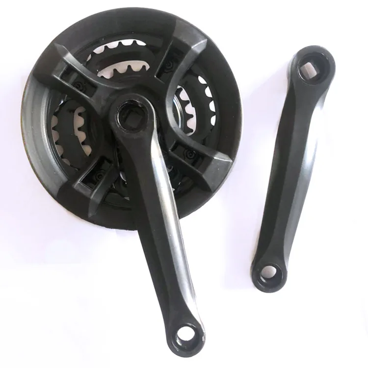 

Mountain Bike Crankset Large Tooth Plate Aluminum Alloy Crank Bicycle Fittings Roulette 3 PCs 21 4-Speed