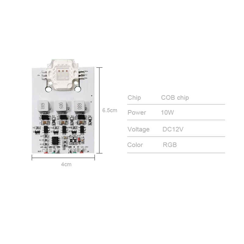 3w 9w 20w 30w, dc12-24v, cor cheia, para a luz de inundação