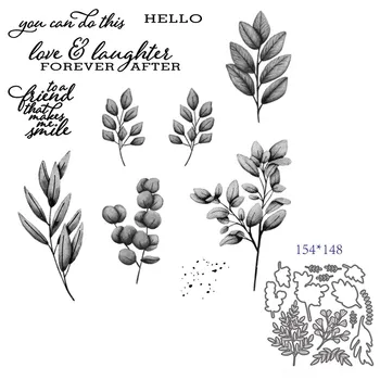 

2020 3D New Metal Cutting Dies and Scrapbooking For Paper Making Birthday Embossing Card Craft Stamps Set