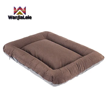 

Soft pet dog bed Washable dog pad Crate kennel Anti-slip bottom Mattress Indoor outdoor Pet mat For large medium small cats dogs