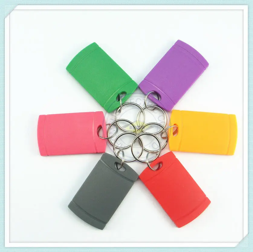 50 шт. T5567/T557 7/T5557 Programabl e 125 кГц RFID метки брелки для ключей