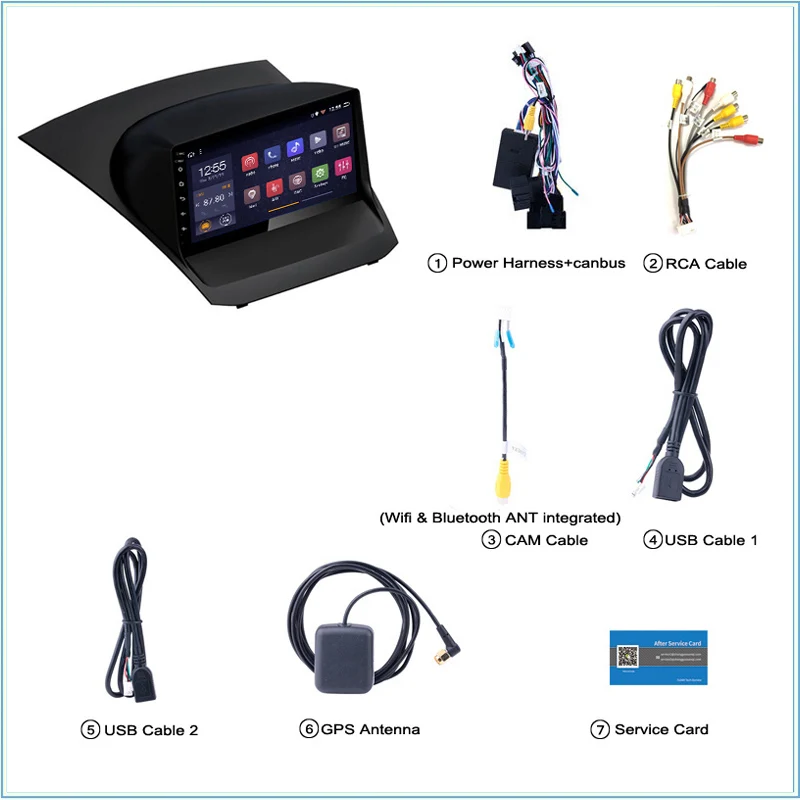 Cheap 9 INCH 2.5D IPS Android 8.1 Car DVD GPS Player For ford FIESTA 2009-2017 Car Radio Stereo Head Unit Navigation 5