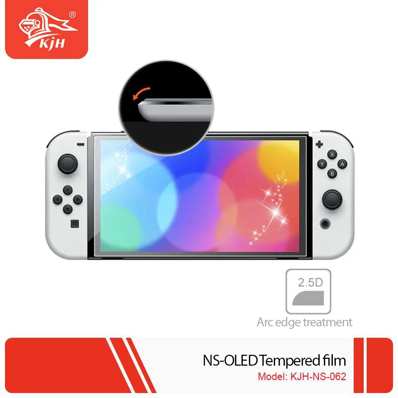 1 шт. Защитное стекло для Nintendo Switch закаленное Защита экрана Nintendos NS стеклянные