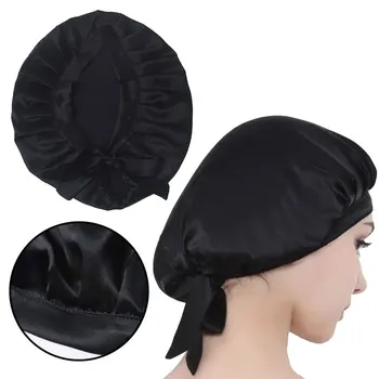

1pc Nightcap Durable Solid Color Practical Sleeping Hats Hair Loss Cap Night Cap Sleeping Cap for Women Ladies Girls
