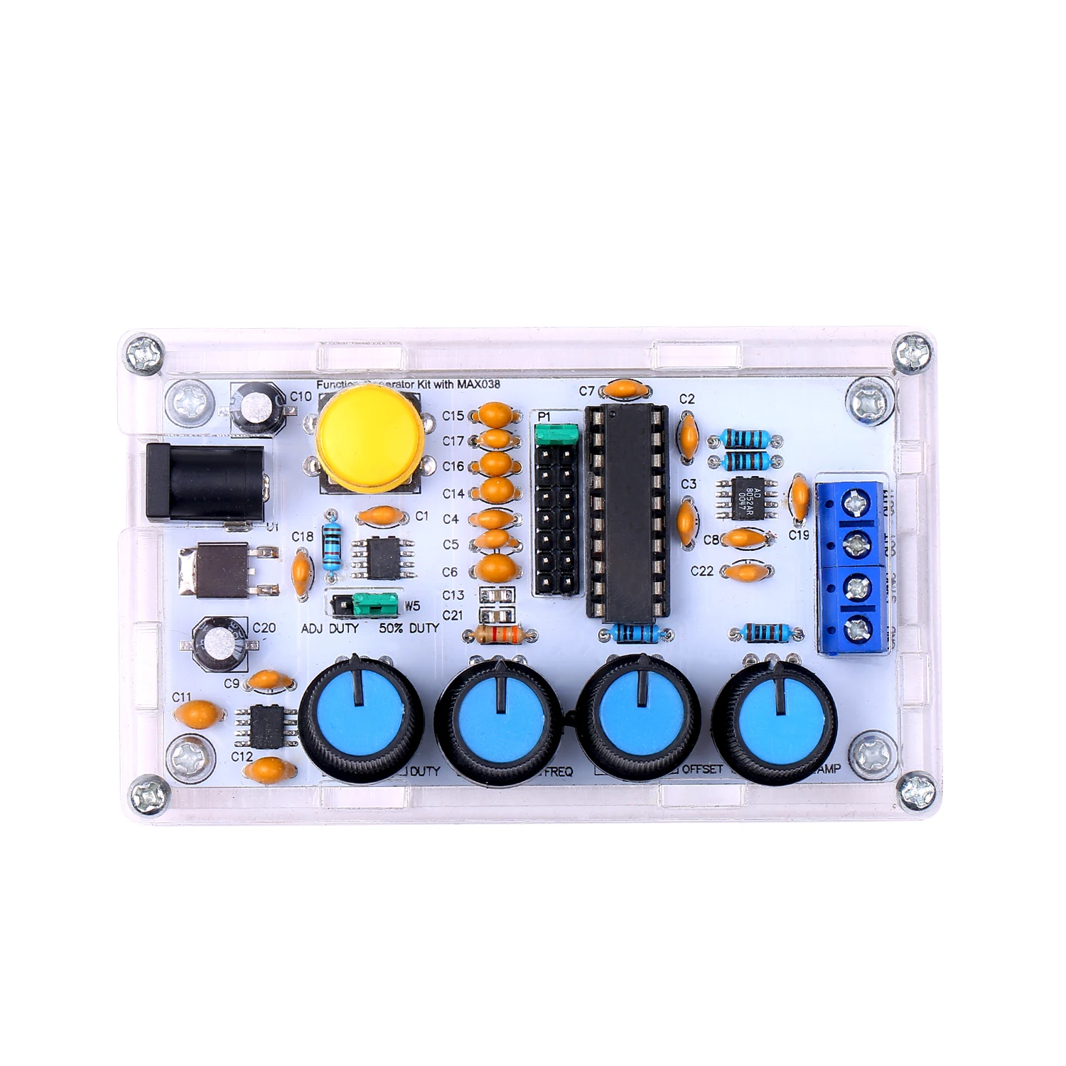 MAX038 Signal Generator DIY Kit 1Hz～20MHz Function Generator Highspeed