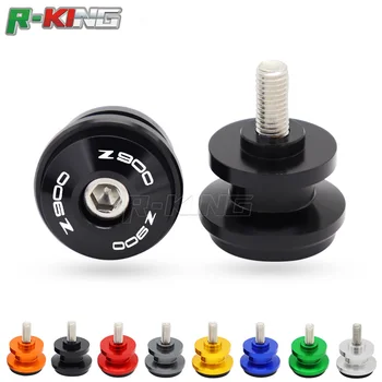 

Fast&Free shipping CNC Motorcycle Accessories For Kawasaki Z900 Z 900 2017 Frame Stands Screws Sliders Swingarm Spools Slider