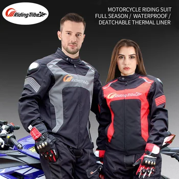 

Men's Motorcycle Sets Jacket Pants Waterproof Summer Winter Men's Protective Suit Moto Rider Body Armor Safety Clothing Sets