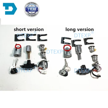 

car Ignition Spare tire Door Lock Cylinder Key for Pajero Glove box lock for montero MK2 4G54 4G64 4M40 6G72 MR259744 MR259766