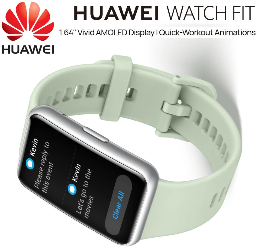 Senior Huawei Smart Horloge Fit Gps Outdoor Sport Gezondheid Management  1.64 \