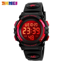 

SKMEI Children Wristwatches Kids LED Digital Watch Boys Girls Sport Watches Chronograph 5Bar Waterproof Clock Reloj para niños