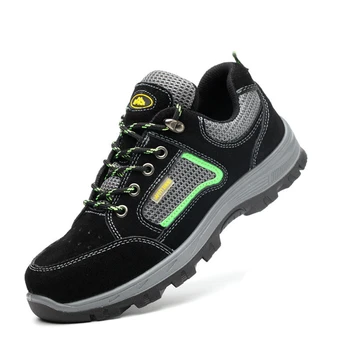 

Wilderness Survival Work Safety Shoes Steel Toe Anti-slip Anti-smashing Work Men Work Boots Safety Shoes for Man Sneakers