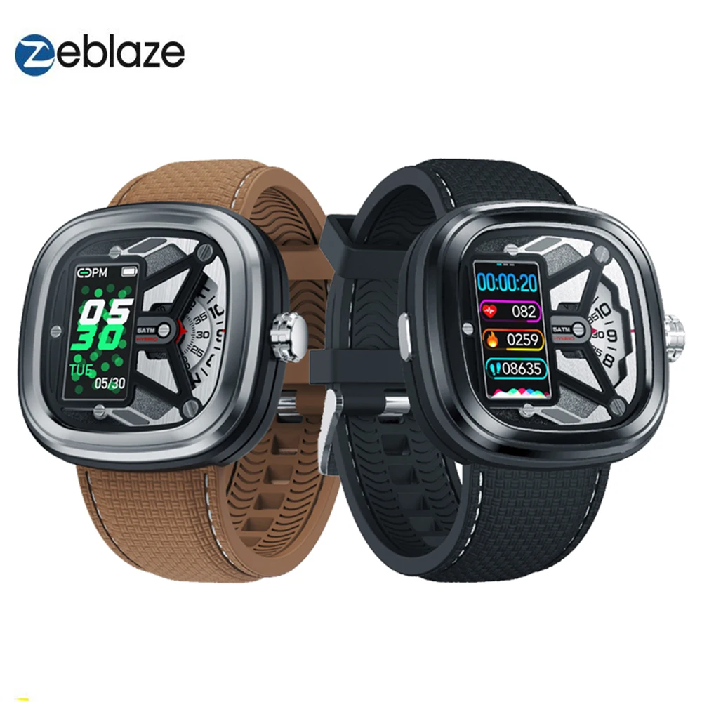 Новые Zeblaze Hybrid 2 Смарт часы с сердечным ритмом и кровяным давлением