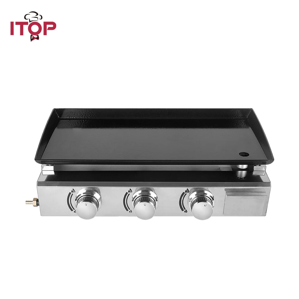 ITOP 2/3/4 горелки барбекю грили сжиженный газ гриль планча для использования на