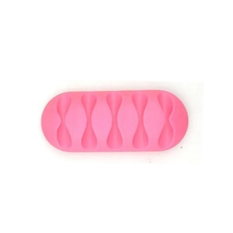 Pink Многоцелевой провод аккуратный держатель Настольный зажим провод аккуратный держатель фиксатор строки намотки провода Кабельные зажимы кабель протектор стеллаж для хранения - Цвет: Pink