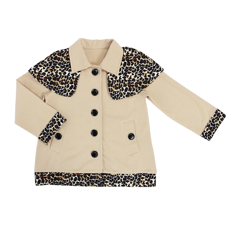 US $131.53 Kaiya Angel Children Girls Back To School Outerwear Spring Autumn Winter Kids Button Coat 2019 Girls Boutique Clothes