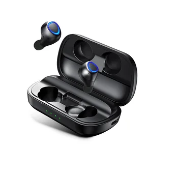 

TWS Wireless Headphones Bluetooth Headset Outdoor Sport Waterproof Earphone Stereo Bass Touch Control Earbuds with Charging Box