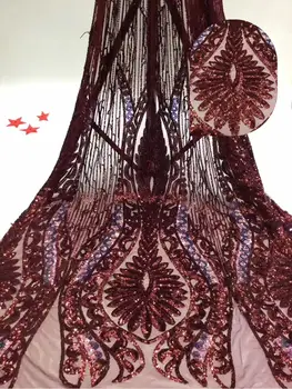 

best quality David-9.3603 embroidered African Tulle Lace Fabric African French Lace Fabric with embroidery