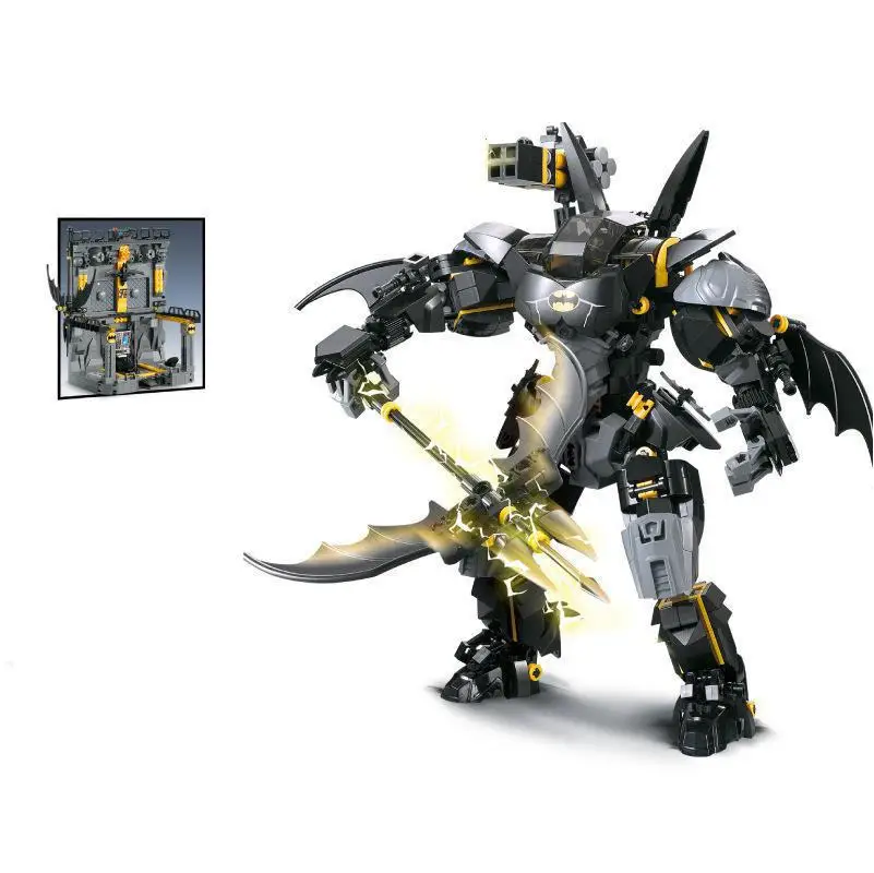 

7143 Super Hero Batman The Ultimate Batmobile Model Building Blocks Bricks MOC-15506 7784 70901