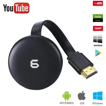 

1080P 2.4G Wireless Screen Mirroring Device TV Stick Adapter 2GB Mini Android HDMI WiFi Receiver Display Module G6 M2 M4 Plus