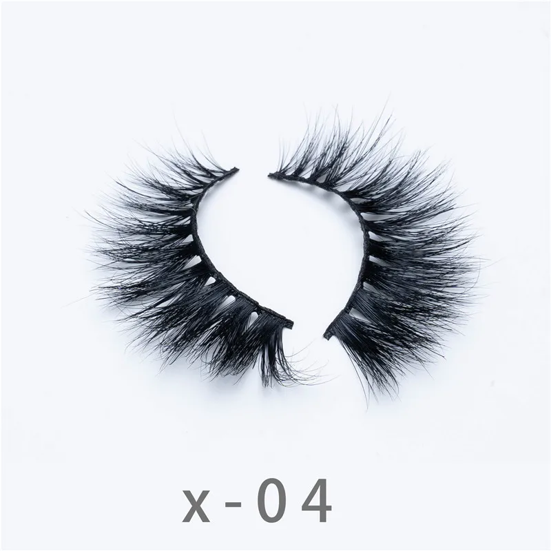 

Mink Eyelashes High Volume Fluffy Lash Makeup Eye Extension 3D False Eyelashes Handmade Lash Beauty Fake Eyelash