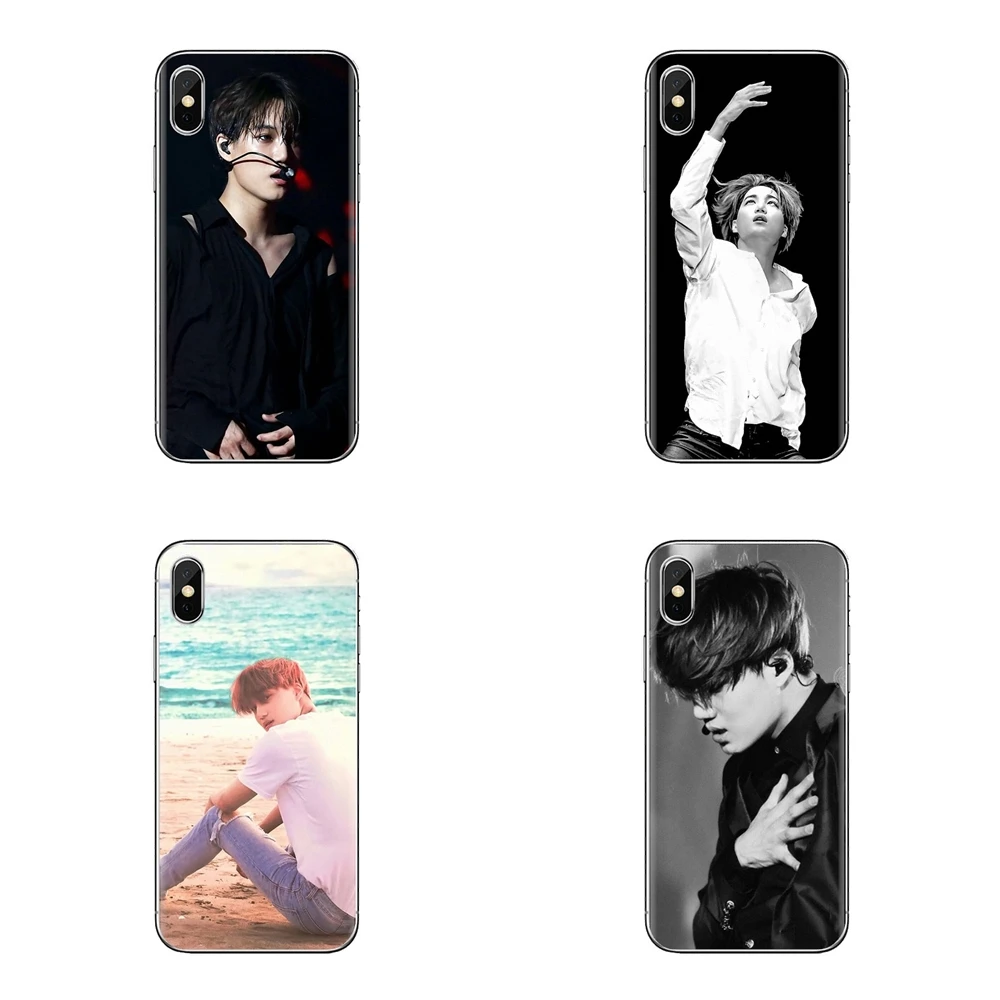 Transparent Clear TPU Case For Oneplus 3T 5T 6T Nokia 2 3 5 6 8 9 230 3310 2.1 3.1 5.1 7 Plus 2017 2018 Kai Kim Jong In Exo Kpop |