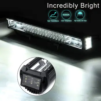

336W 22.5 inch LED Light Bar Work Light Waterproof for Driving Offroad Car SUV M68B