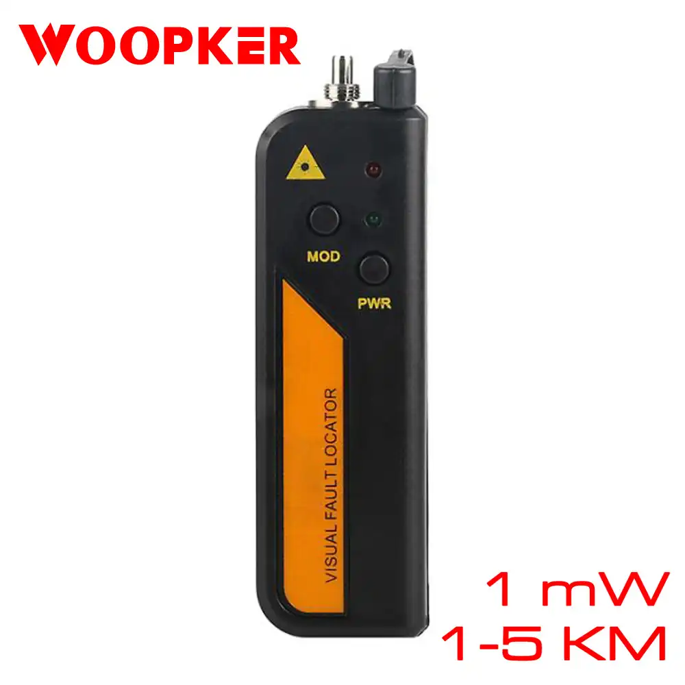 1mW 5KM Locator Fiber Optic Laser Cable Tester Test Equipment VFL Visual Fault
