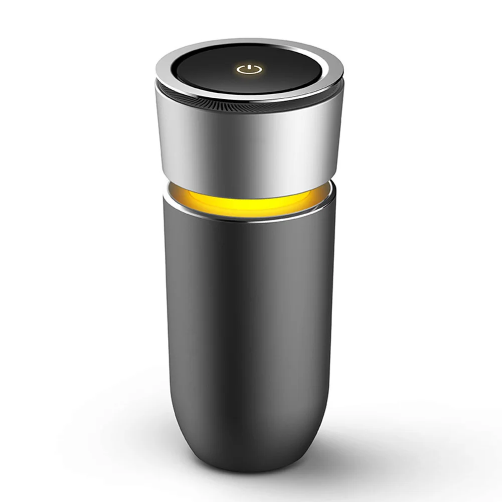 

Mini Colorful Light Car Air Freshener Cleaner Air Purifier Sterilization USB Charging Air Sterilizer Ozone Ionizer Remove Odor