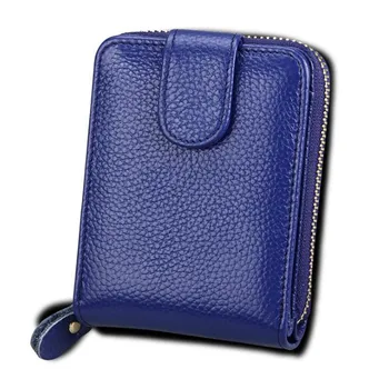 

Men's Credit Card Holder Concertine Fold Extendable Design High Quality PU Leather Male ID Cards Case Wallet Purse Bag