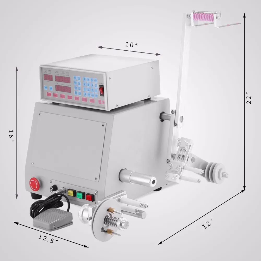 110 V/220 V 0,03-1,2mm проволока компьютер CNC автоматическая машина обмотки катушки - Цвет: 220V