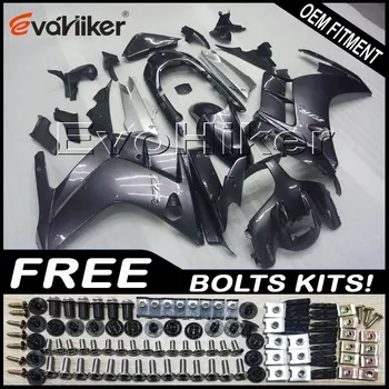 

Custom motorcycle fairing for FJR1300 2002-2006 ABS plastic motorcycle hull silvergray +gifts