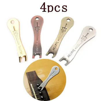

Acoustic Guitar Bridge Pins Puller Extractor Nail Removal Tool Metal Stapler Wrecking Bar For Guitar String Fixing Household