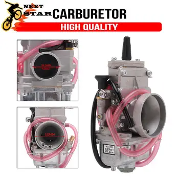 

Aluminum Motorcycle Carburetor Carburador With Power Jet For Mikuni TM 24 28 30 32 34MM 150CC 200CC 250CC 350CC 350CC Flat Slide