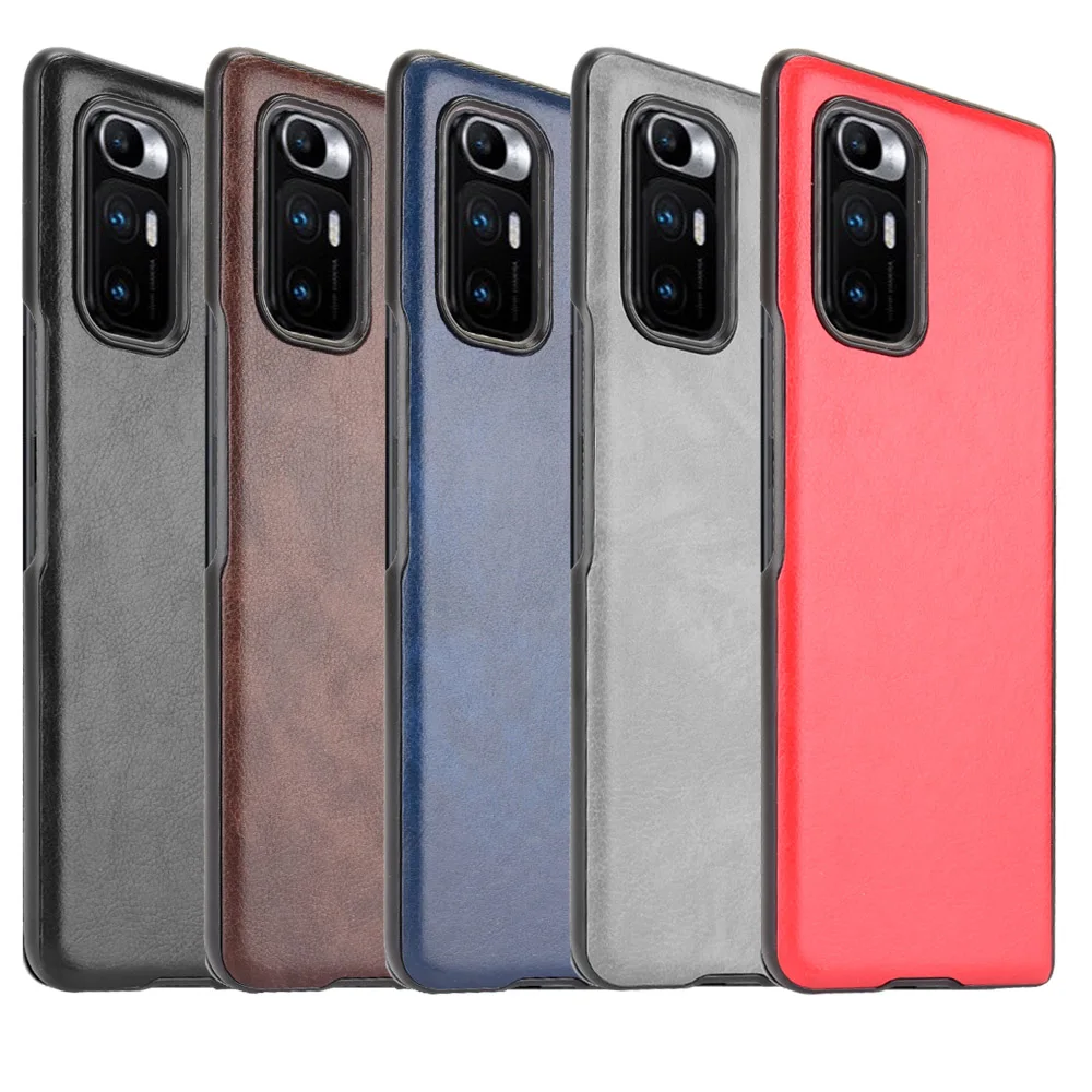 Per Xiaomi Mi Mix Fold 5G Custodia Custodia In Pelle Modello Lichee Per Xiaomi Mi Mix Fold 5G Custodia Posteriore Montata