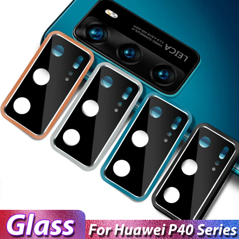 Защитное кольцо для задней камеры из алюминиевого сплава 2 в 1 huawei P40 Pro Plus honor v30 pro |