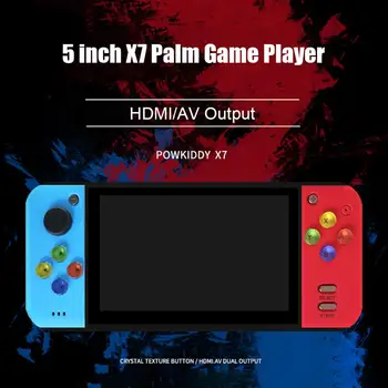

5.0 inch Color Screen Retro Handheld Game Player Video Game Console for PSP GBA FC NES Games Built in Battery Support TF Card