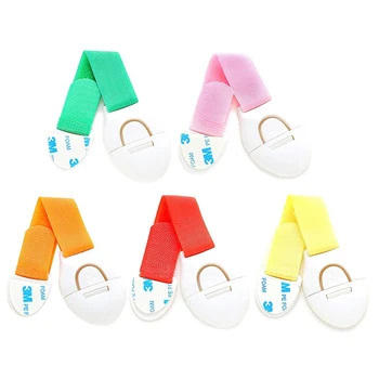 

Baby Safety Cabinet Lock Child Protection Cupboard Doors Lockers Kids Drawers Refrigerator Toilet Plastic Stripes Latches