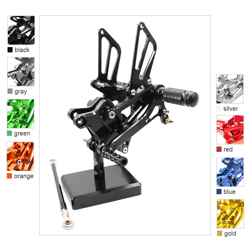 CNC Aluminum Adjustable Motorcycle Rear Set Foot