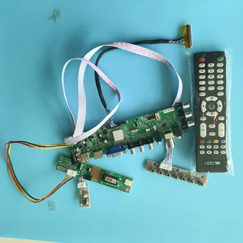 

Kit For LP150E06-A3K4/LP150E06-B3K3 DVB-T Digital HDMI Panel Controller board 1400X1050 1 CCFL LCD TV VGA USB remote 30pin 15"