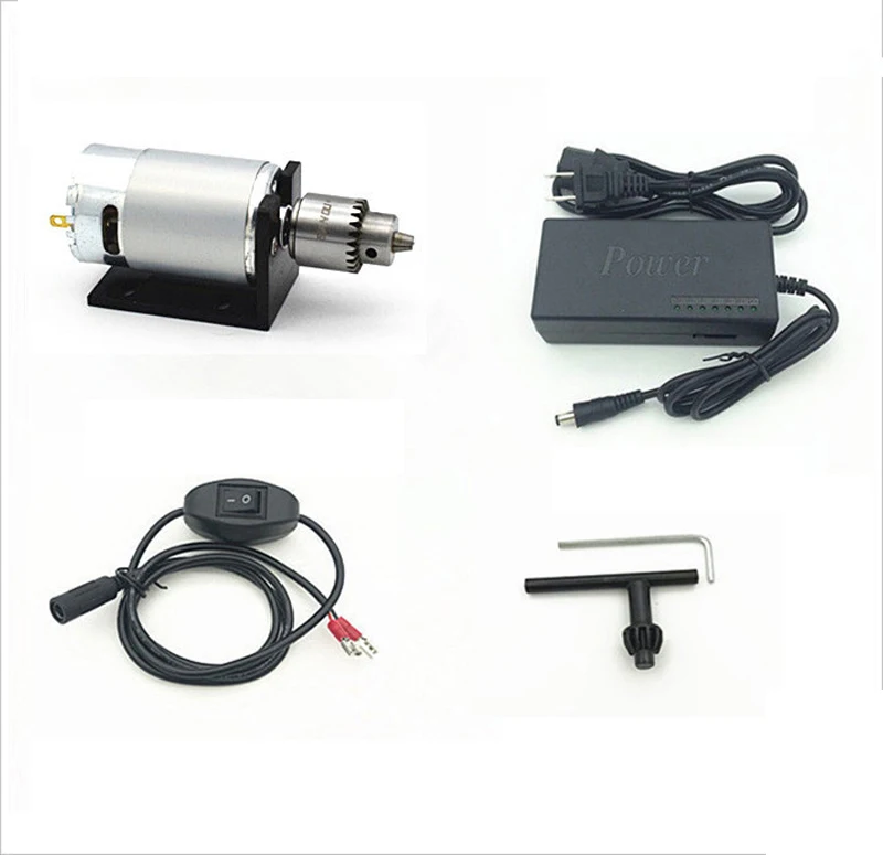 Drehmaschine Drücken 555 Motor Mit Miniatur Hand Bohrfutter Und Montage Halterung Dc Motor DC 12-24V JTO 0,3-4mm Drehmaschine Drücken 555 Motor Mit Miniatur Hand Bohrfutter Und Montage Halterung Dc Motor DC 12-24V JTO 0,3-4mm