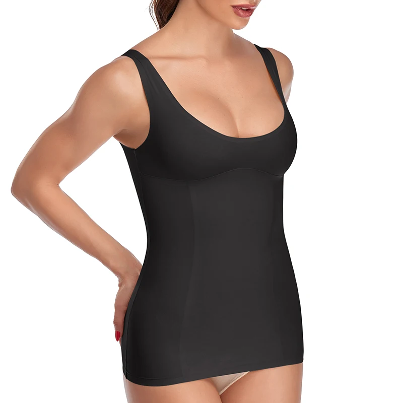 shapewear Women Waist Trainer Body Shaper Seamless Shapewear Camisole Tummy Control Cami Shaper Slimmer Everyday Comfort Tank Top Shaper best body shaper