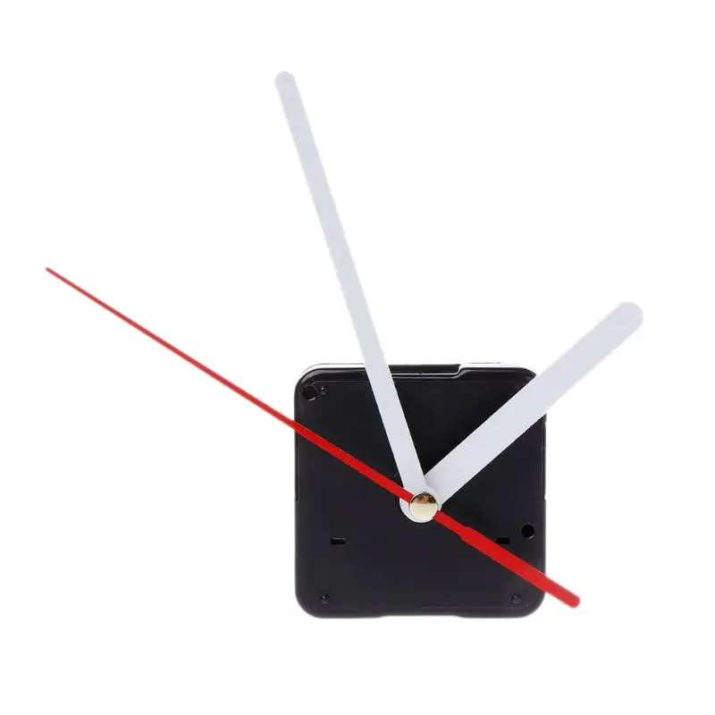 DIY Quartz Clock Movement Mechanism Non Ticking DIY Wall Clock Mechanisms with Hands Set for Repair Parts Replacement 