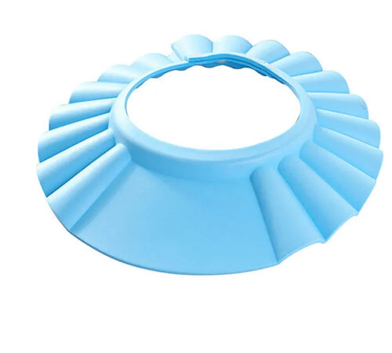 Bathing Shower Newborn Baby Kids Safety Protecting Shield Baby Soft & Adjustable Toddlers Hair Wash Washing Cap Hat Shampoo