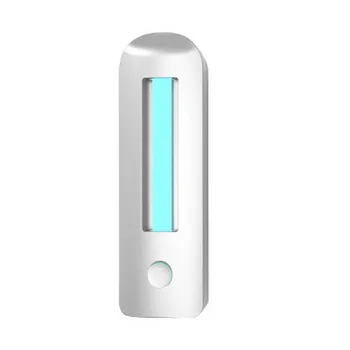 화장실용 USB 충전식 살균기 램프, 가정용 탈취제, 미니 청정기, LED 자외선, 욕실 살균기