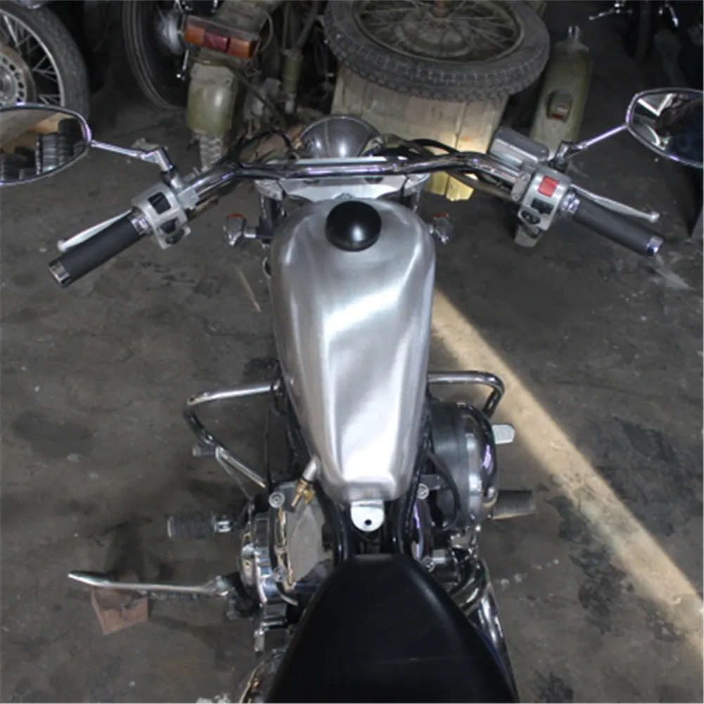 Ручной работы для YAMAHA Drag Star 400 специальное модифицированное бензиновое горючее бак Dragstar V-Star XVS400 Неокрашенный топливный газовый масляный бак
